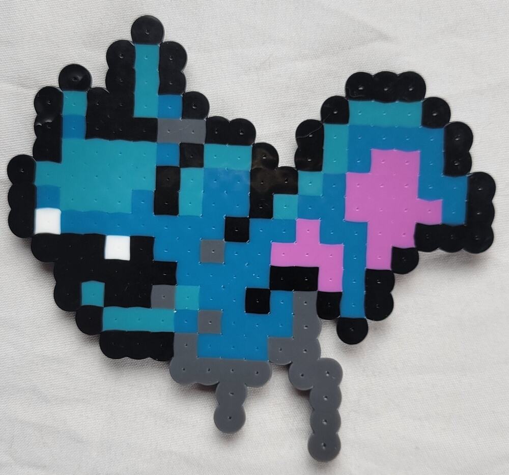 Zubat Menu Icon Pokemon Perler Bead Pixel Art